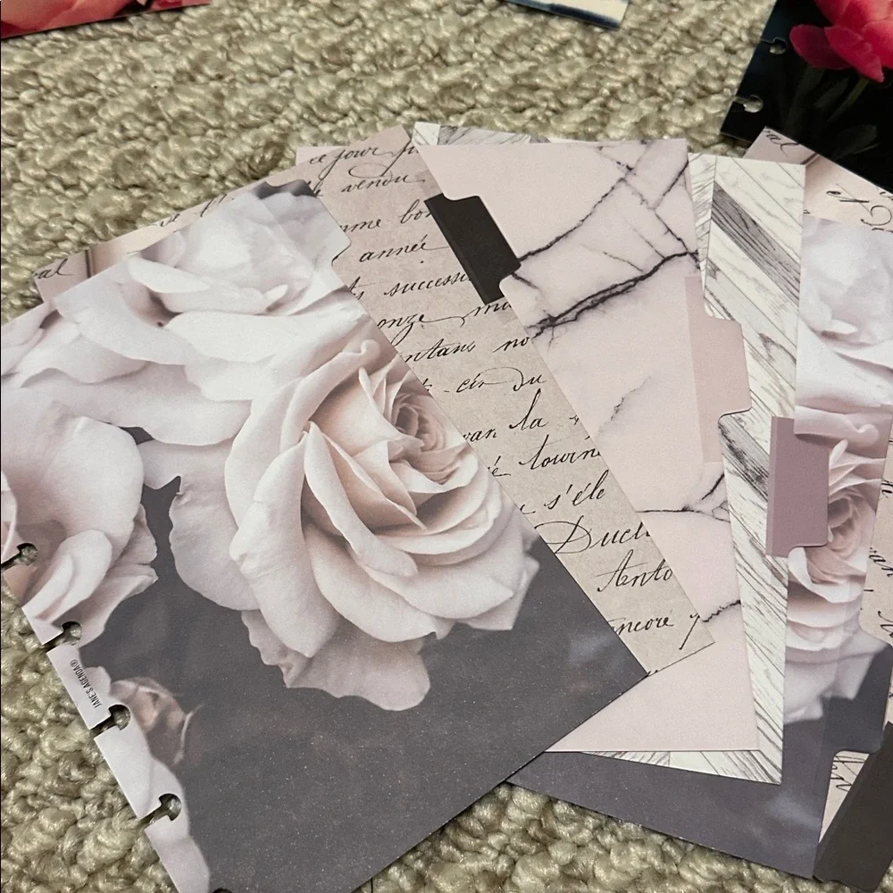 Jane’s Agenda Mini Discbound Dashboards,Dividers, Etsy Weekly Planner Aug-June